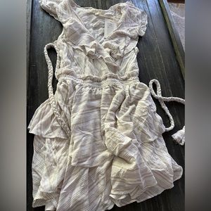 Shabby Chic ruffle dress with layers